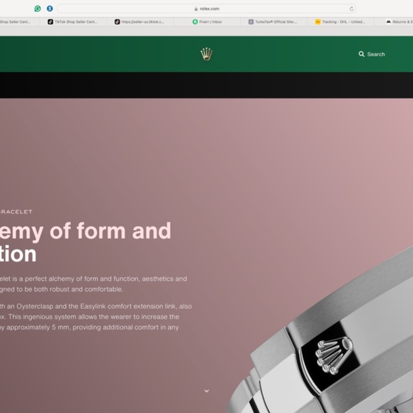 Rolex Datejust 31( Ref. m278240-0007) in Oystersteel with a pink dial - Picture 5 of 16